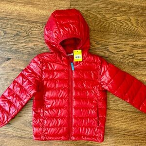 Primary 4T Red Puffer Jacket